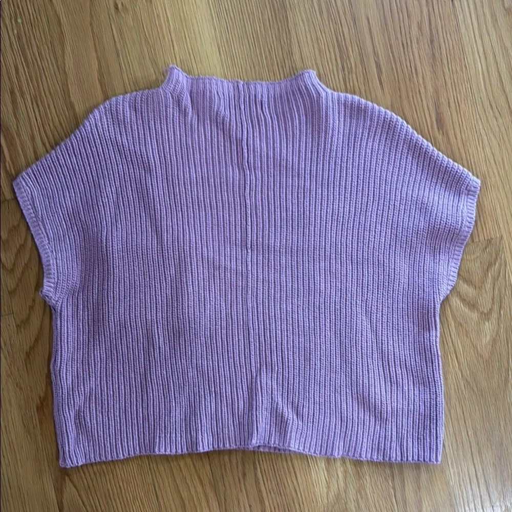 Zenana Outfitters Mauve Knit Top - Picture 4 of 4